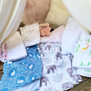 Summer Bundle – Sheepskin Rug + Little Cuddle Bear + Swaddle Blanket