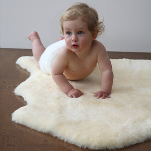Summer Bundle – Sheepskin Rug + Little Cuddle Bear + Swaddle Blanket