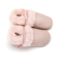 Load image into Gallery viewer, Love Winter Sheepskin Baby Booties
